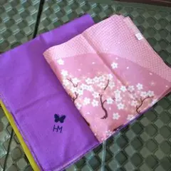 HMハナエモリ＆ 桜柄 風呂敷