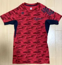 【稀少品】オリックス×デサント 半袖迷彩トレーニングシャツ M フィット