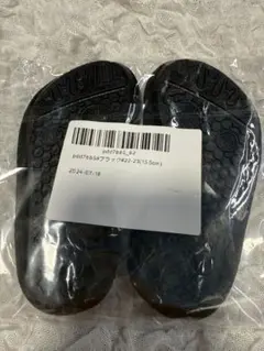 ブラックメッシュサンダル 15.5cm