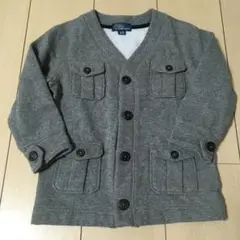 美品 ポロラルフローレン カーディガン ブルゾン 100
