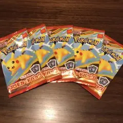 マクドナルド ポケモンカード MEGA プロモカード 5パック ポケカ 未開封