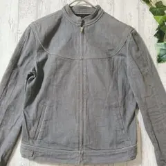 UNTITLED グレー ジャケット ノーカラー M相当
