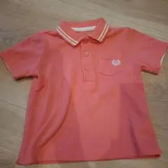 COMME CA ISM　美品　ピンクのポロシャツ　80