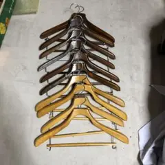 木製ハンガー 10本セット