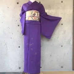 【蘇州刺繍】正絹 訪問着 袷 B品
