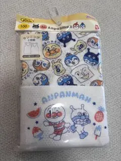 【新品・未使用】アンパンマン　ばいきんまん　ランニング　100センチ