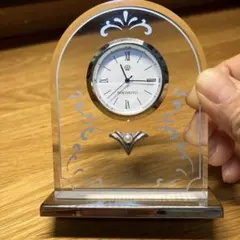 MIKIMOTO アーチ型インテリア置き時計 【動作確認済み】