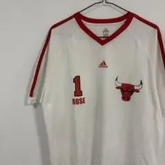 NBAシカゴブルズ　デリックローズ シューティングシャツ