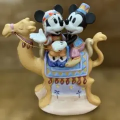 激レア！　平成　東京ディズニーシー　ディズニーミッキー＆ミニー貯金箱　陶器　置物