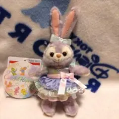 ステラルー　ぬいぐるみバッジ　ダッフィー＆フレンズ20周年　カラフルハピネス