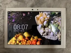 docomo ARROWS Tab F-03G ホワイト 充電ケーブル付き