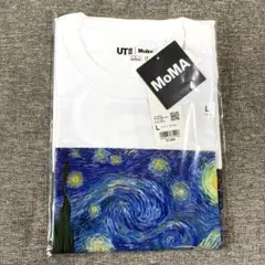 新品 ユニクロ UT MoMA ゴッホ 星月夜 Tシャツ Lサイズ タグ付き