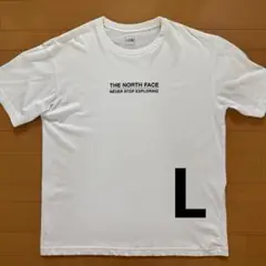 THE NORTH FACE Tシャツ Lサイズ ホワイト