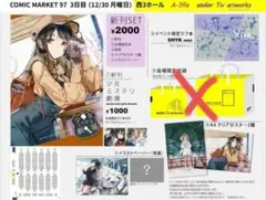C97 atelier Tiv artworks 新刊セット