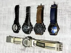 腕時計 5個 セットBENYAR TECHNOS G-SHOCK クロノグラフ
