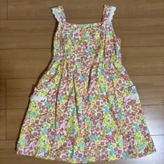 【未使用】KP 花柄ノースリーブワンピース