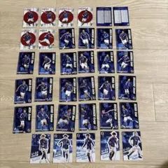 カルビー サッカー日本代表 カード レア6枚 ノーマル29枚 Uー23