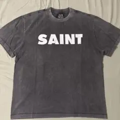 SAINT セントマイケル Tシャツ XLサイズ ブラック オーバーサイズ