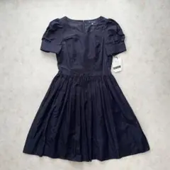 【新品未使用】M’S GRACY ひざ丈ワンピース　フレア　Aライン　XL 42