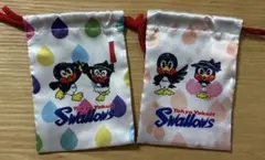 ヤクルトスワローズ　来場者特典　ミニ巾着　2枚セット