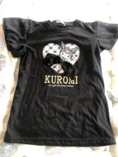 KUROMI フリル袖 Tシャツ