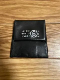 MM6 Maison Margielaメゾンマルジェラ レザーコインケース 財布