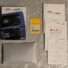 上画面IPS NEW ニンテンドー3DS LL メタリックブルー RED-001