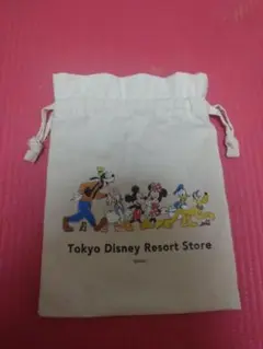 東京限定 ディズニーストア ミッキー＆フレンズ 巾着