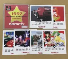 1997年 ナムコ　プレイステーション卓上カレンダー　12 namcoソフト