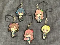 【ローソン】アイドルマスターシャイニーカラーズキャンペーン ラバーストラップ5種