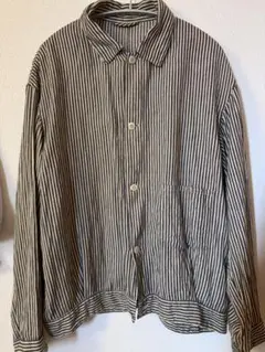 comoli 22ss ストライプブルゾン
