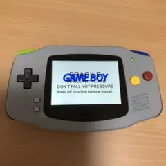 ゲームボーイアドバンス　本体　ips液晶　スーファミ柄