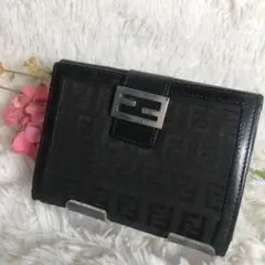 FENDI フェンディ ズッカ柄 財布 ビンテージ 折り財布 ロゴ