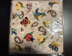 フェイラー　ハイジ　ペイズリー　ベージュ　タオルハンカチ