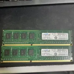 DDR3 SDRAM　4GB×2枚　中古