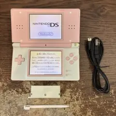 ☆充電器付き☆Nintendo ニンテンドーDS Lite ホワイト×ピンク