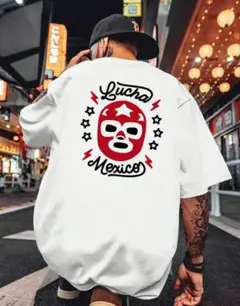 ルチャリブレ マスク コットンTシャツ