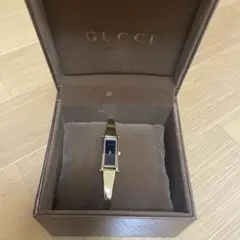 本物GUCCIグッチ レディース腕時計 ブレスレット ゴールド金色ブラック黒