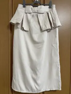 maki's closet ペプラムスカート