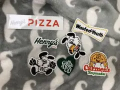 新品未使用girls don't cry henry's piza ステッカー