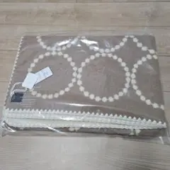 美品◼️ミナペルホネン　ブランケット　タンバリン brown 美品◼️ミナペルホネン ブランケット タンバリン brown