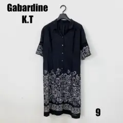 〇0182I〇 Gabardine K.T ロングワンピース 女性