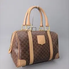 本物■セリーヌ■マカダムブラウン■ハンドバッグ/ミニボストンバッグ/トートバッグ