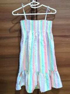 H&M ストライプ ノースリーブワンピース 134