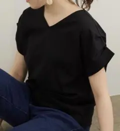 シルケットショルダー 半袖カットソー