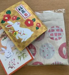 カルディ うさぎ もへじ干支トートu0026福茶&干支チョコ
