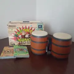 ゲームキューブ樽コンガカセット付き
