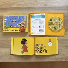 Wii U ソフト スーパーマリオメーカー 初回限定セット ブックレット付き