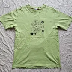 Paul Smith ポールスミス プリントTシャツ グリーン L