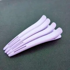 ダッカール ヘアクリップ 滑り止め プロ用 11.8cm Lサイズ 4個入り
